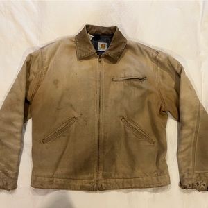 Carhartt Work Jacket Blanket Lined - Vintage and distressed